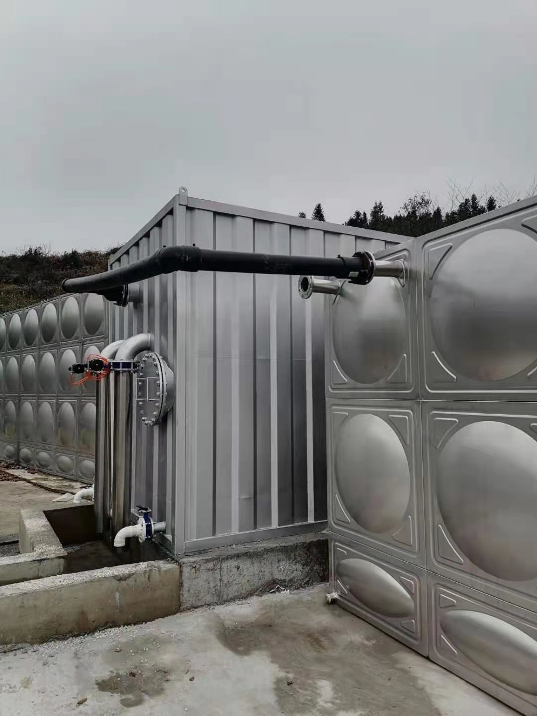 湘（xiāng）西鳳凰一體化不鏽鋼淨水器